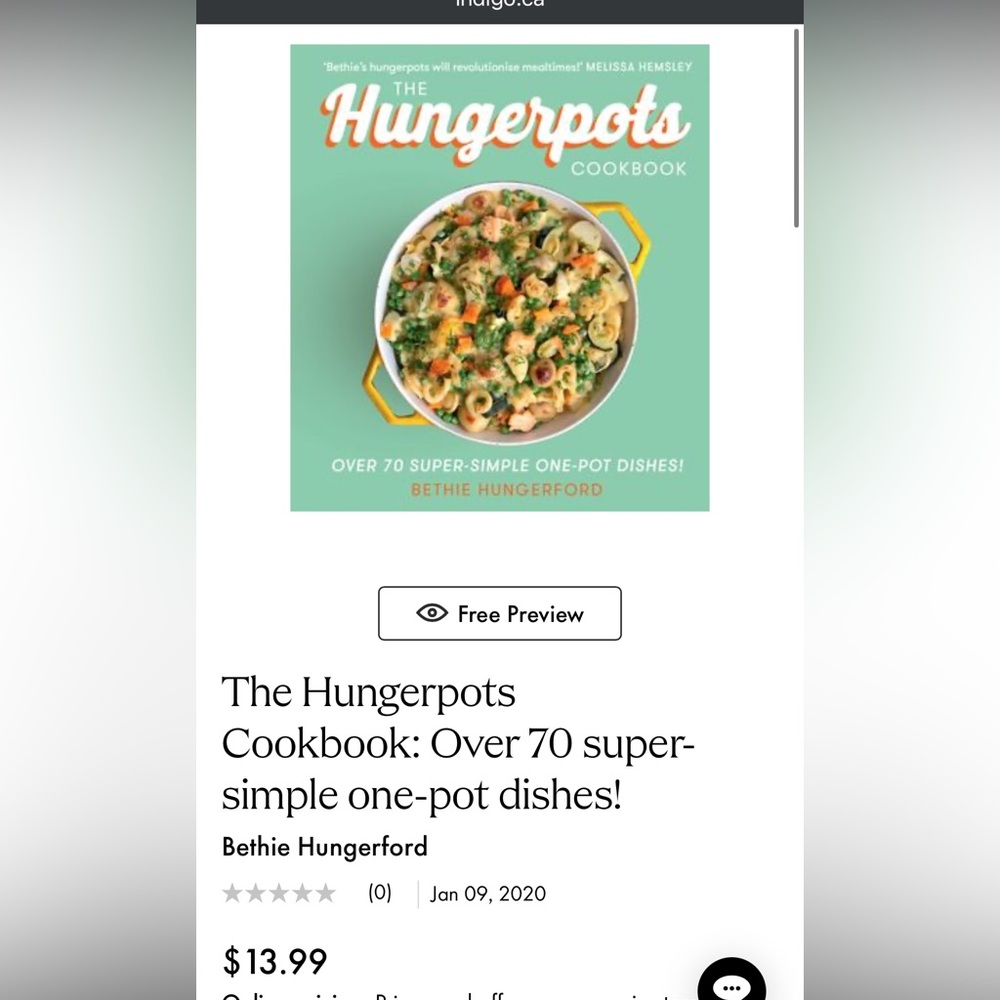 The Hungerpots Cookbook By Bethir Hungerford